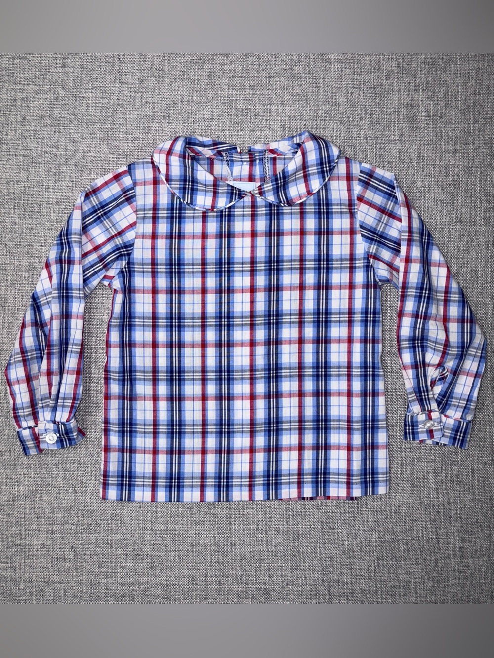 🇺🇸 Little English 4T Peter Pan Collar Top EUC